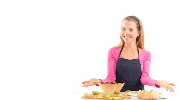 Uśmiechnięty uczestnik